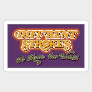 Diff'rent Strokes: To Move the World Sticker